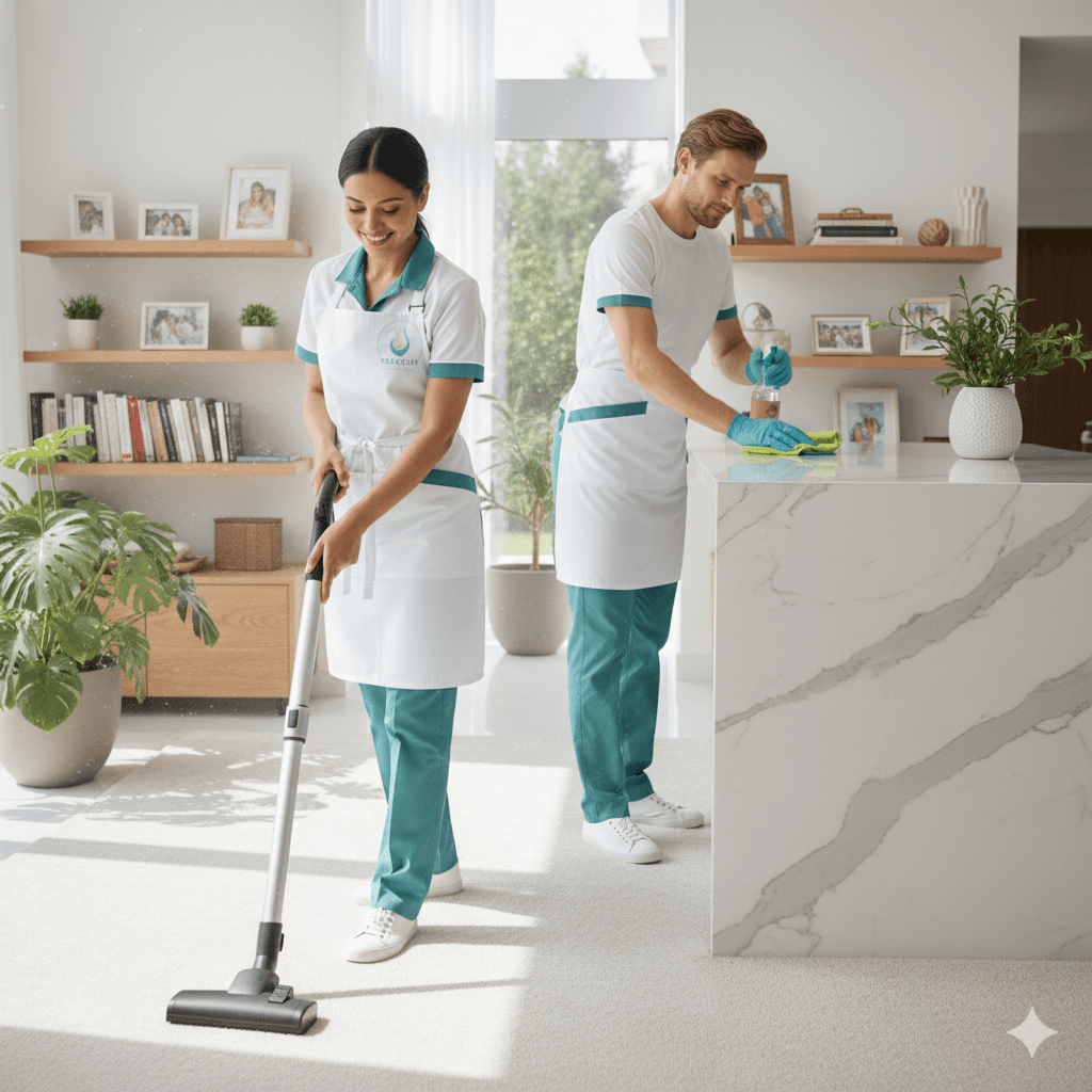 Dedicated cleaning staff